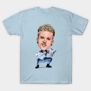 Baby Lasagna Caricature T-Shirt